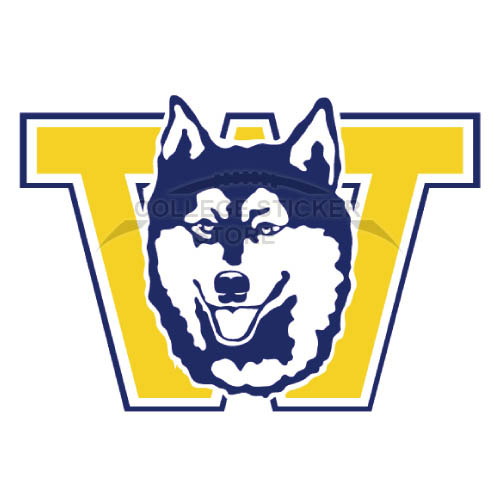Diy Washington Huskies Iron-on Transfers (Wall Stickers)NO.6903